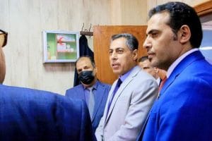 Assistant Rector for Scientific Affairs Inspects Federal Service Council Exam in College of Arts