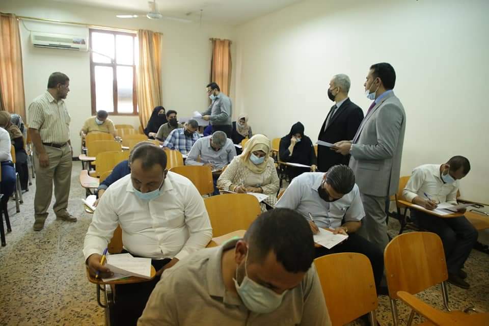 آداب العراقية تجري امتحان الفصل الثاني لطلبة الدراسات العليا