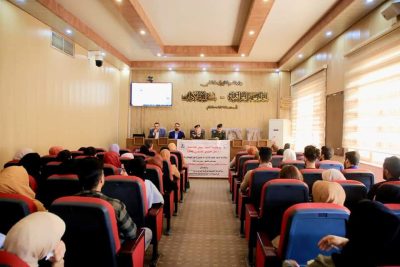 قسم المتابعة وبالتعاون مع الشرطة المجتمعية يقيم ندوة بعنوان التعامل مع الابتزاز الالكتروني ومكافحة المخدرات 