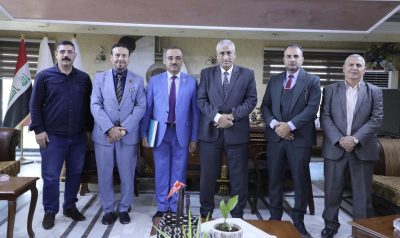 إعلام العراقية تبحث مع دائرة الاحتفالات الدينية في ديوان الوقف السني اطر تعزيز التعاون المشترك