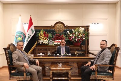 إعلام العراقية تنظم زيارة الى رئيس ديوان الوقف السني لبحث اطر تعزيز التعاون المشترك