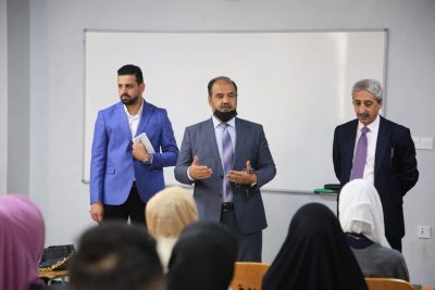 الآداب تستقبل طلبة المرحلة الأولى للعام الدراسي 2022 – 2023