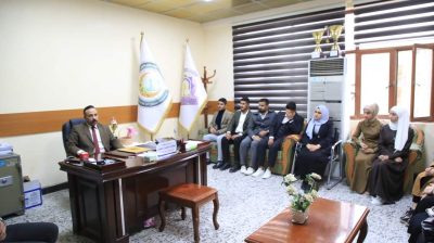 قسم علوم القرآن في كلية الآداب يلتقي بممثلي الشعب 