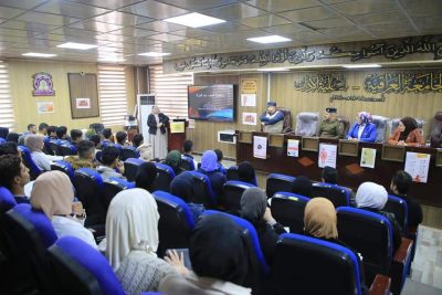 كلية الآداب بالتعاون مع وحدة تمكين المرأة تقيم ورشة عمل بعنوان مناهضة العنف ضد المرأة 