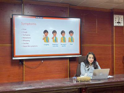 كلية طب الاسنان تنظم ورشة عمل عن الفايروس المخلوي التنفسي