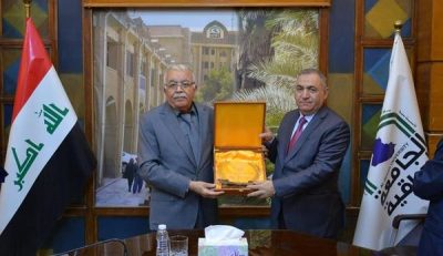 الجامعة العراقية توقع اتفاقية تعاون علمي مع كلية السلام الجامعة