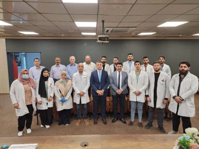 حملة تبرع بالدم في كلية الادارة والاقتصاد