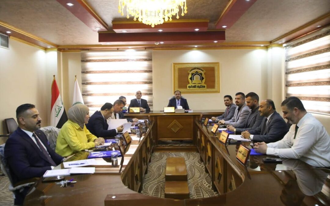 مجلس كلية الآداب يعقد جلسته السادسة المفتوحة للعام الدراسي ٢٠٢٥-٢٠٢٦