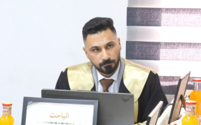 رسالة ماجستير في آداب العراقية تناقش إدارة الموارد المائية بين سدي دربندخان وحمرين باستخدام الذكاء الاصطناعي 