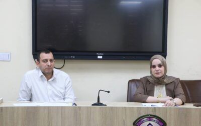كلية الآداب تقيم دورة تدريبية بعنوان (نظم وإدارة المكتبات الرقمية في مجال الدراسات التاريخية)